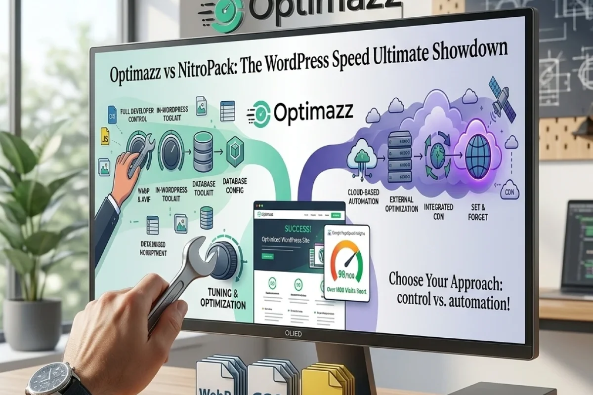 Optimazz vs NitroPack WordPress speed plugin comparison